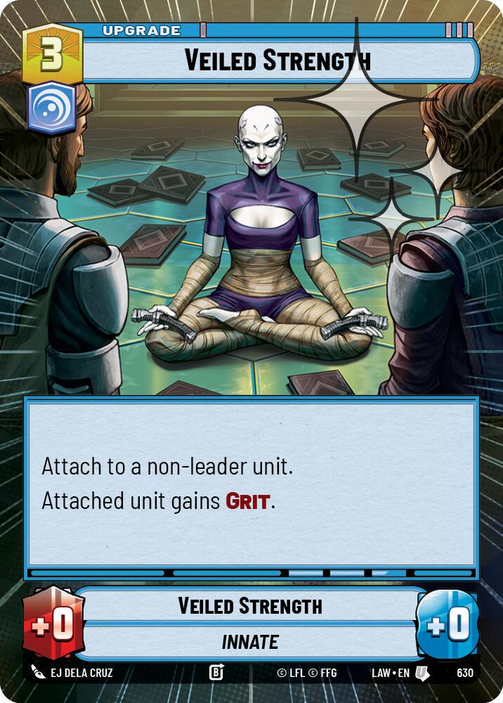 Veiled Strength [Hyperspace Foil] #630
