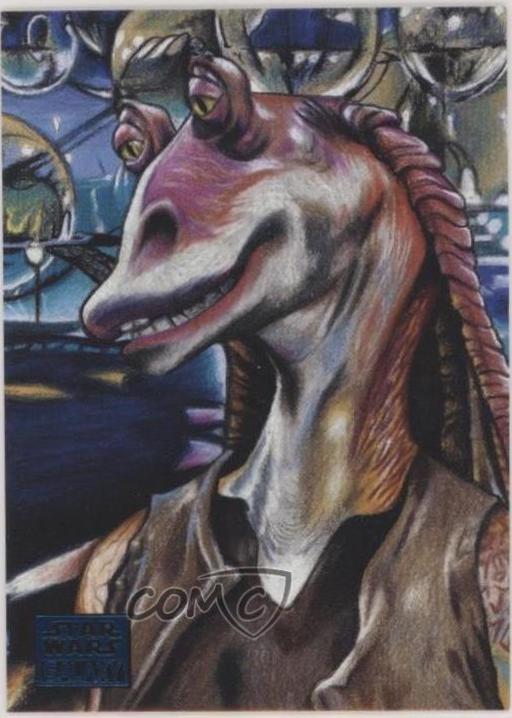 Jar Jar Binks and Otoh Gunga [Blue] #14