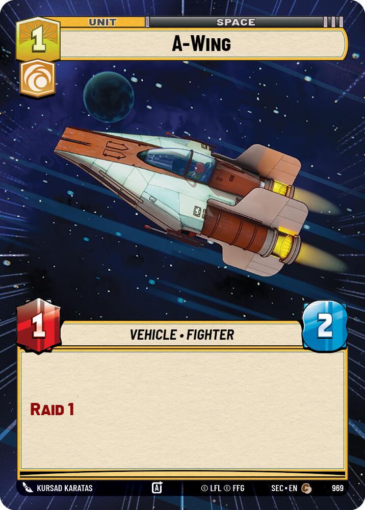 A-Wing [Hyperspace Foil] #969