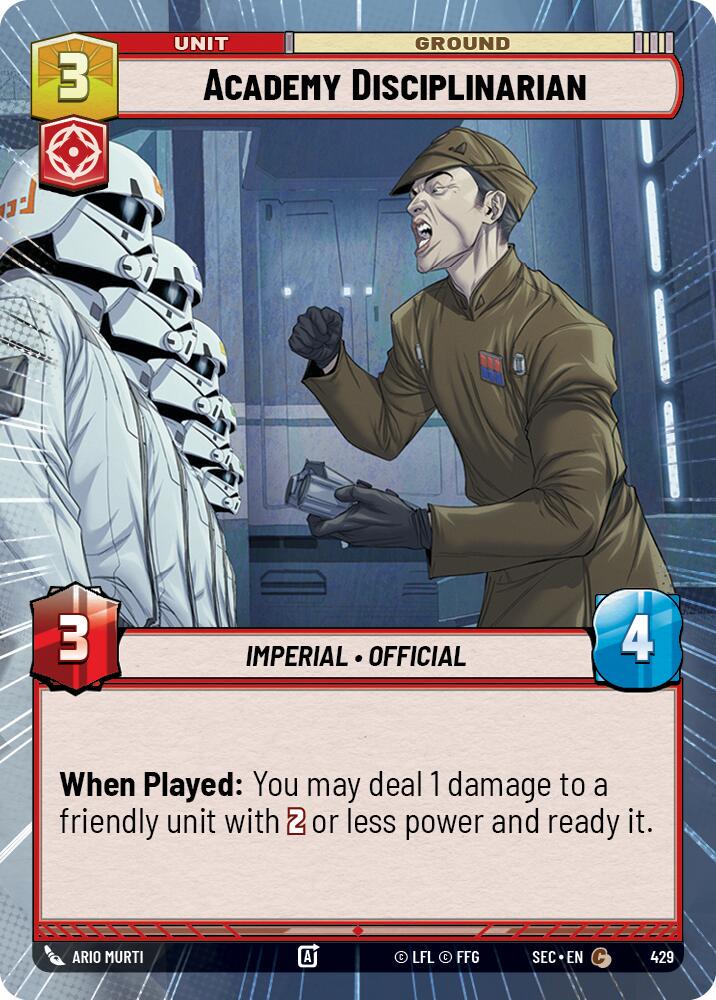 Academy Disciplinarian [Hyperspace] #429