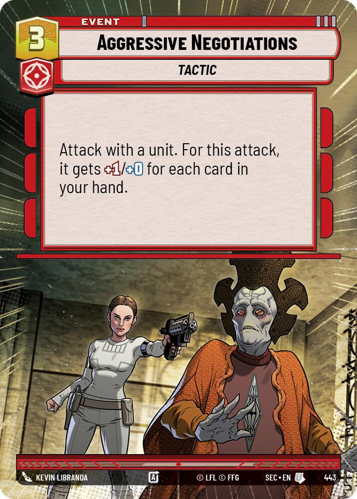 Aggressive Negotiations [Hyperspace] #443
