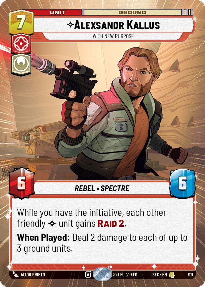 Alexsandr Kallus - With New Purpose [Hyperspace Foil] #911