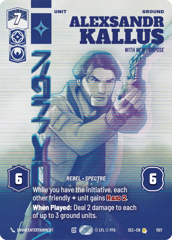 Alexsandr Kallus - With New Purpose [Prestige Foil] #1107
