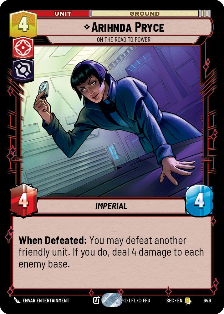 Arihnda Pryce - On the Road to Power [Foil] #646