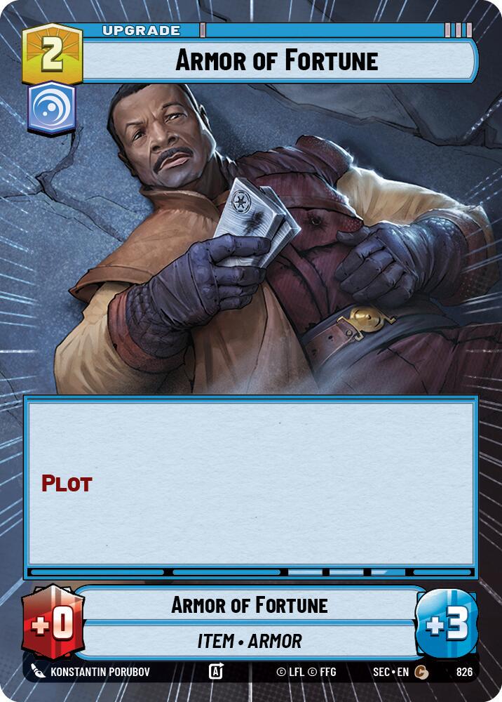 Armor of Fortune [Hyperspace Foil] #826