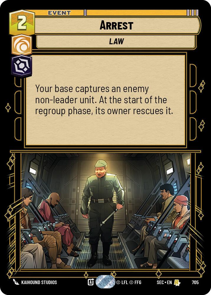 Arrest [Foil] #705