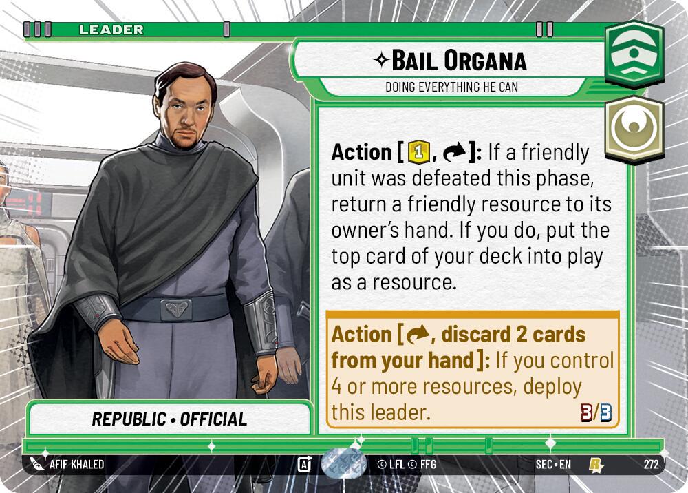 Bail Organa - Doing Everything He Can [Hyperspace] #272