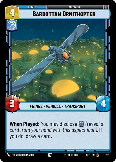 Bardottan Ornithopter [Foil] #571