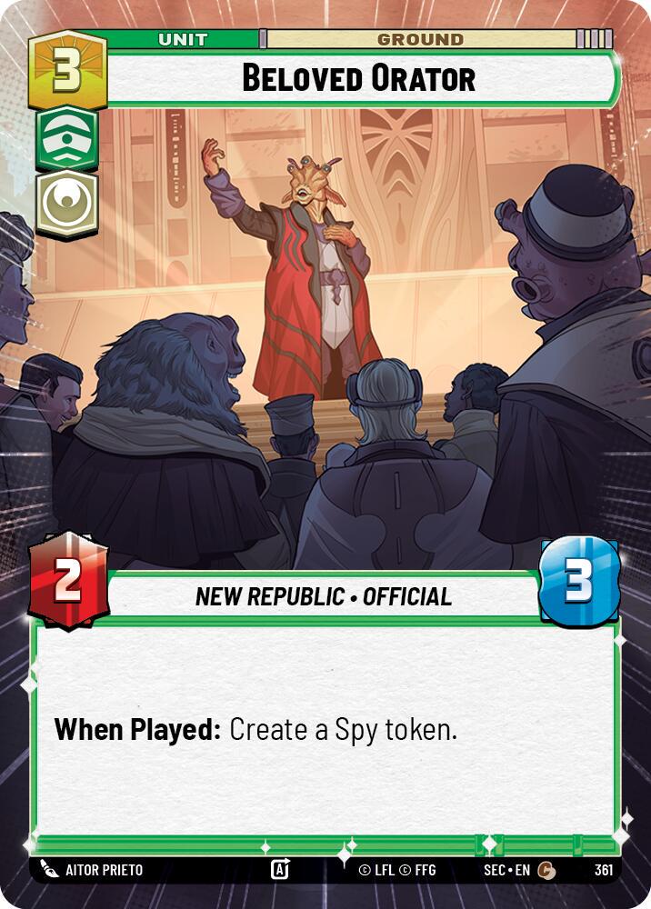 Beloved Orator [Hyperspace] #361