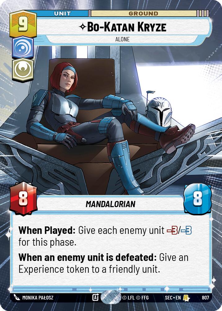 Bo-Katan Kryze - Alone [Hyperspace Foil] #807