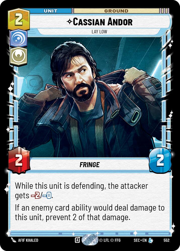Cassian Andor - Lay Low [Foil] #552