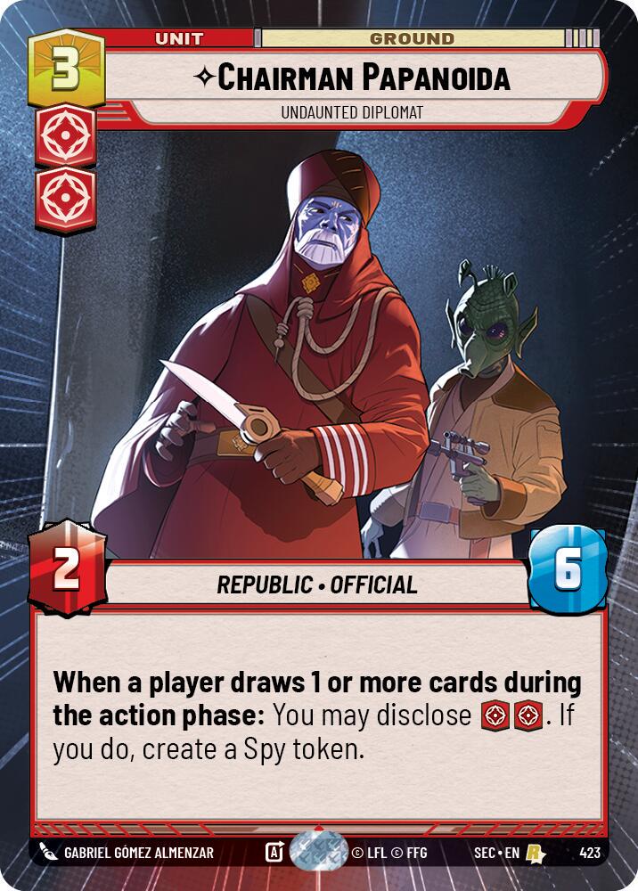 Chairman Papanoida - Undaunted Diplomat [Hyperspace] #423