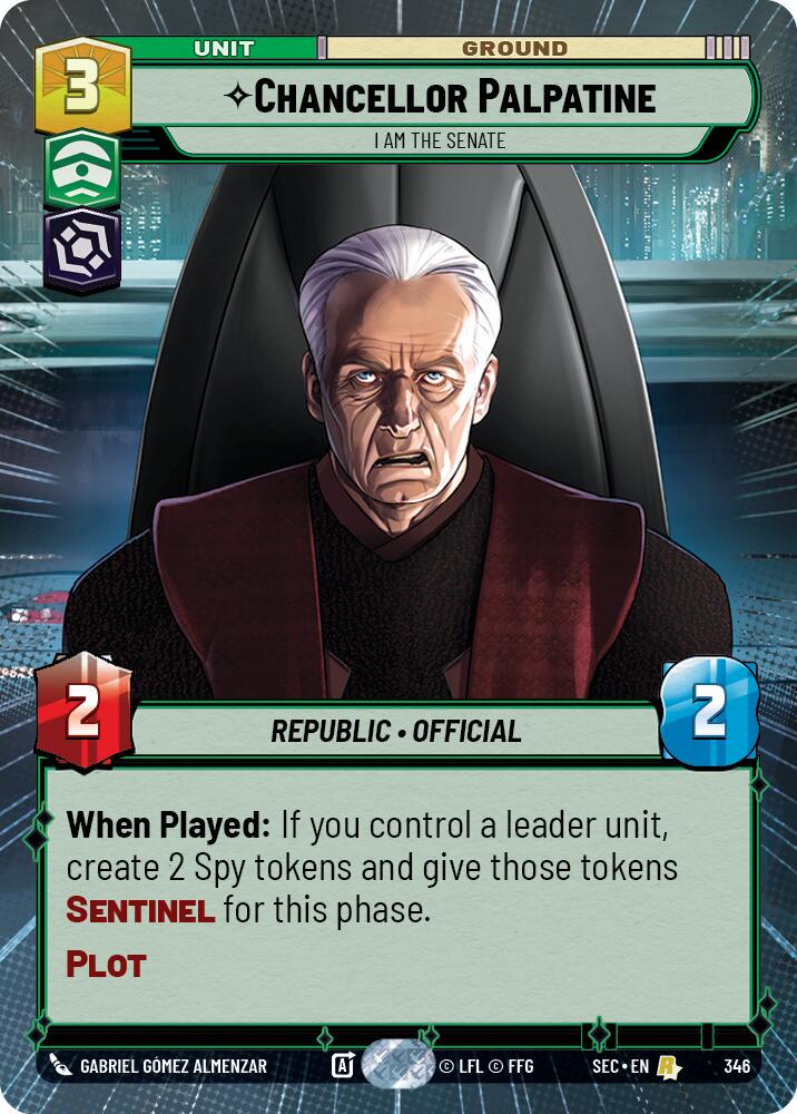 Chancellor Palpatine - I Am the Senate [Hyperspace] #346