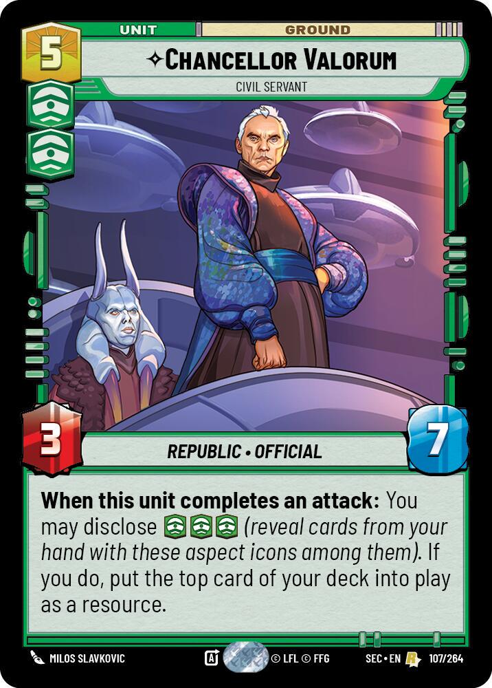Chancellor Valorum - Civil Servant #107
