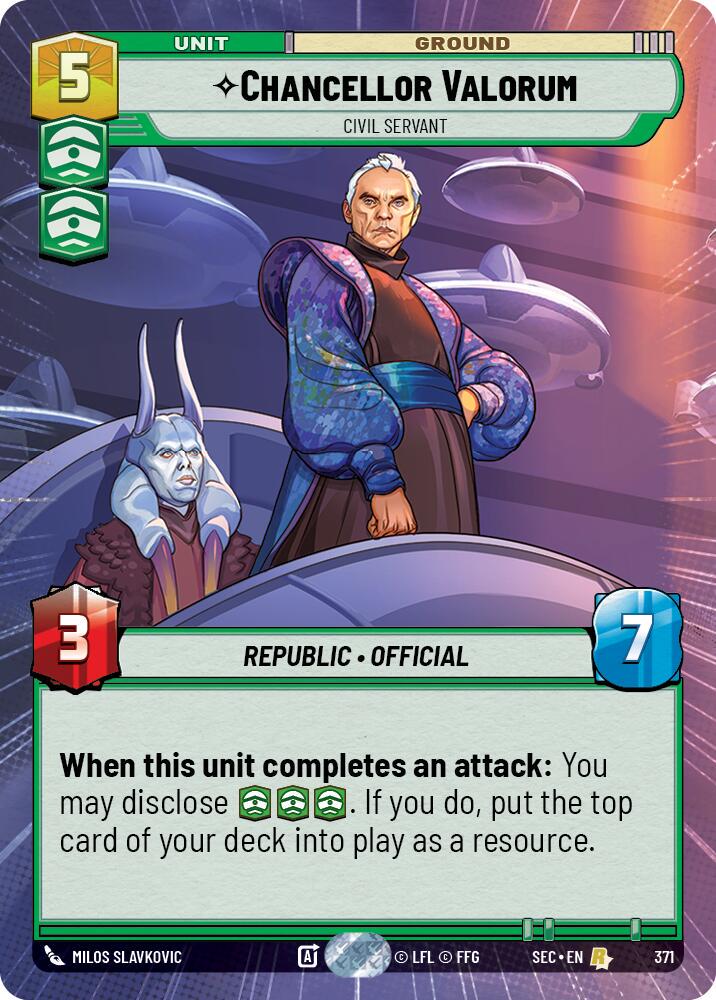 Chancellor Valorum - Civil Servant [Hyperspace] #371