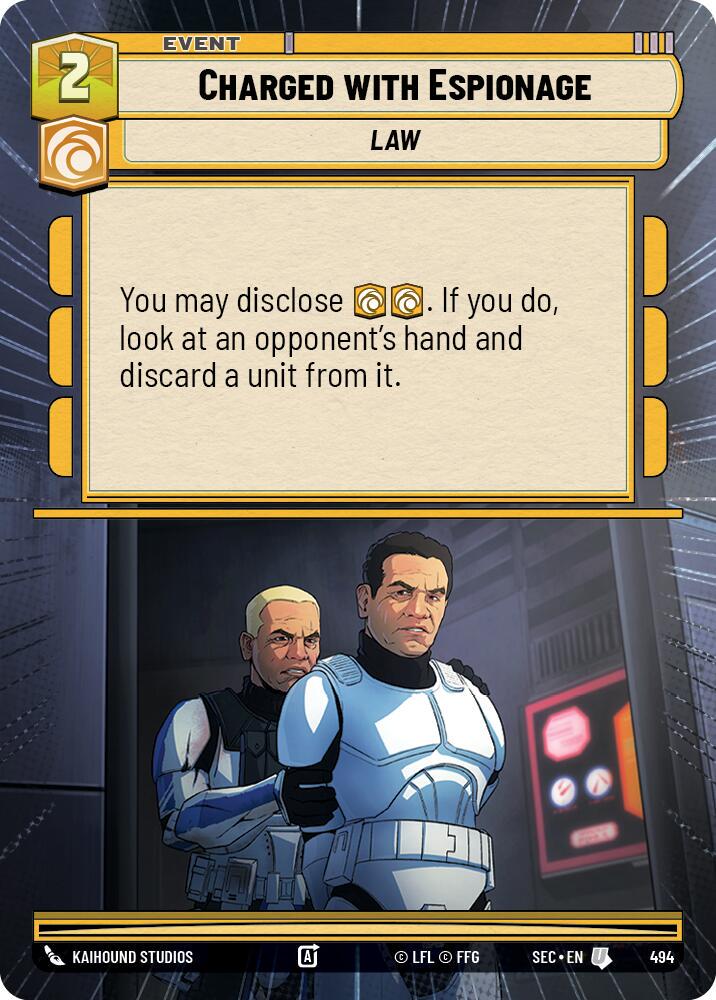 Charged with Espionage [Hyperspace] #494