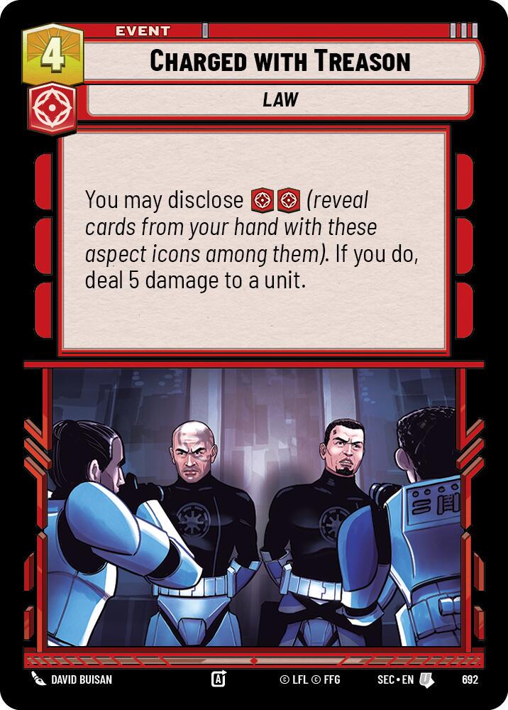 Charged with Treason [Foil] #692
