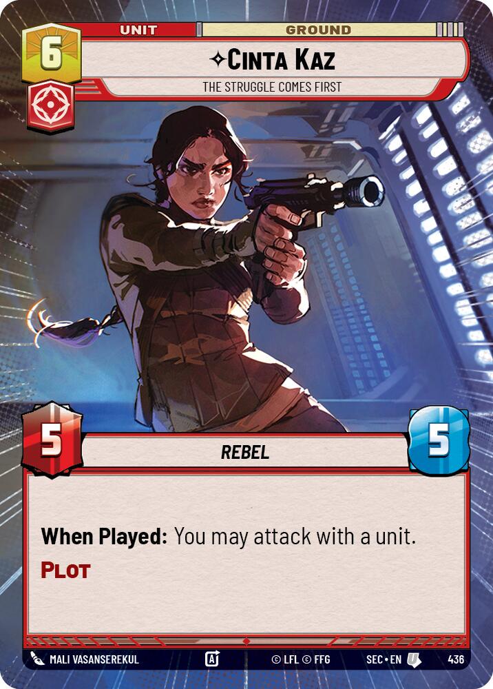 Cinta Kaz - The Struggle Comes First [Hyperspace] #436