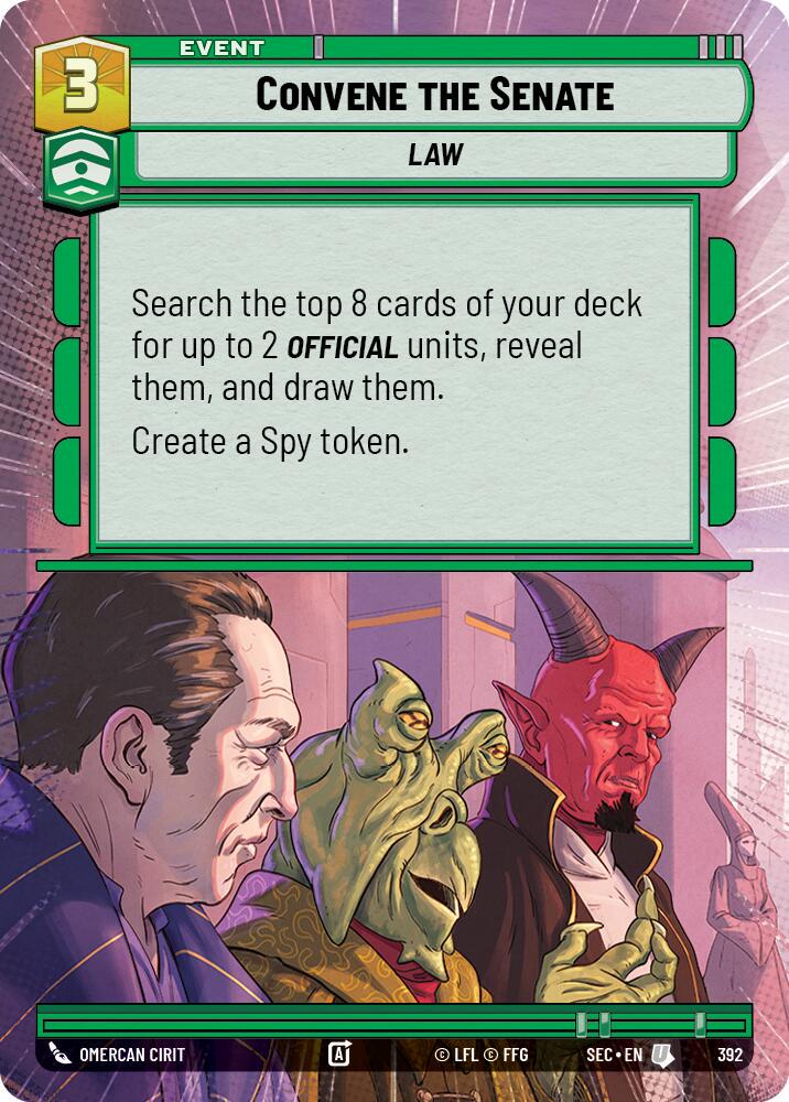 Convene the Senate [Hyperspace] #392
