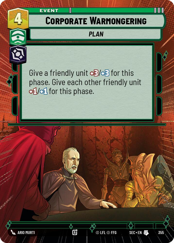 Corporate Warmongering [Hyperspace] #355