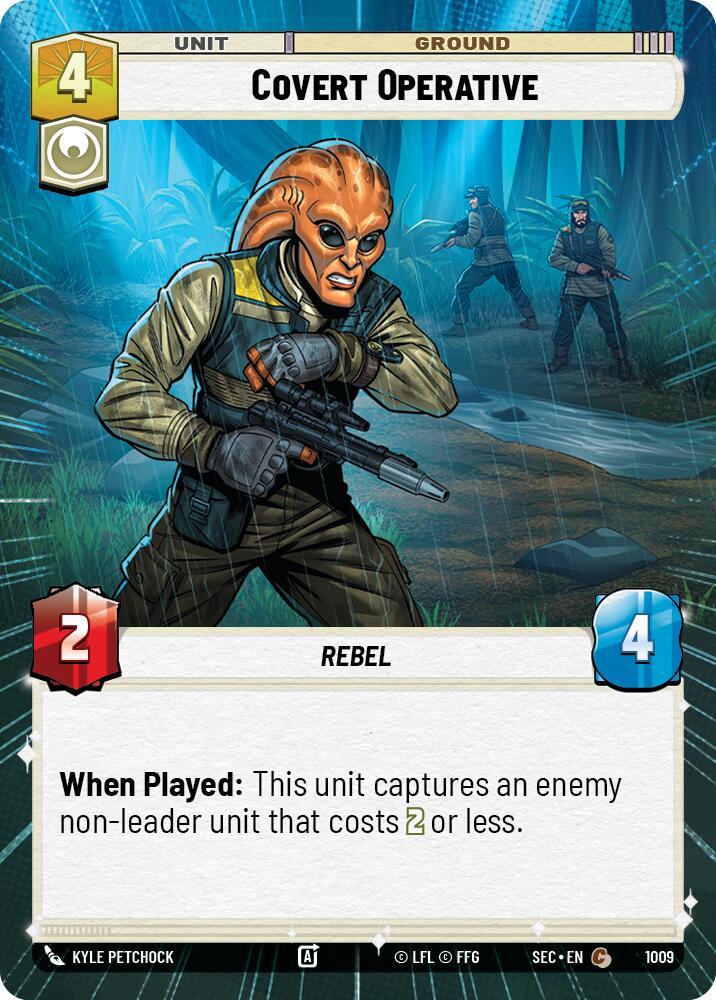Covert Operative [Hyperspace Foil] #1009