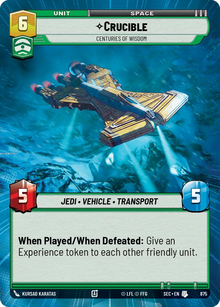 Crucible - Centuries of Wisdom [Hyperspace Foil] #875