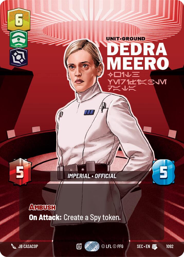 Dedra Meero - With Verifiable Data [Prestige Foil] #1092
