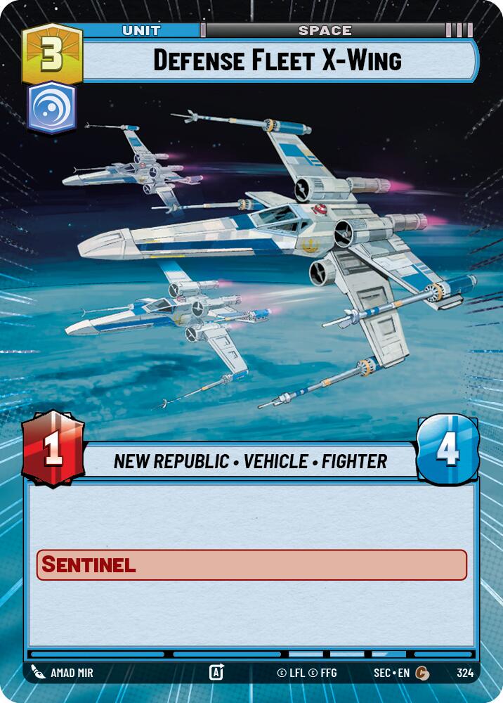 Defense Fleet X-Wing [Hyperspace] #324