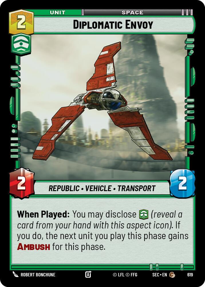 Diplomatic Envoy [Foil] #619