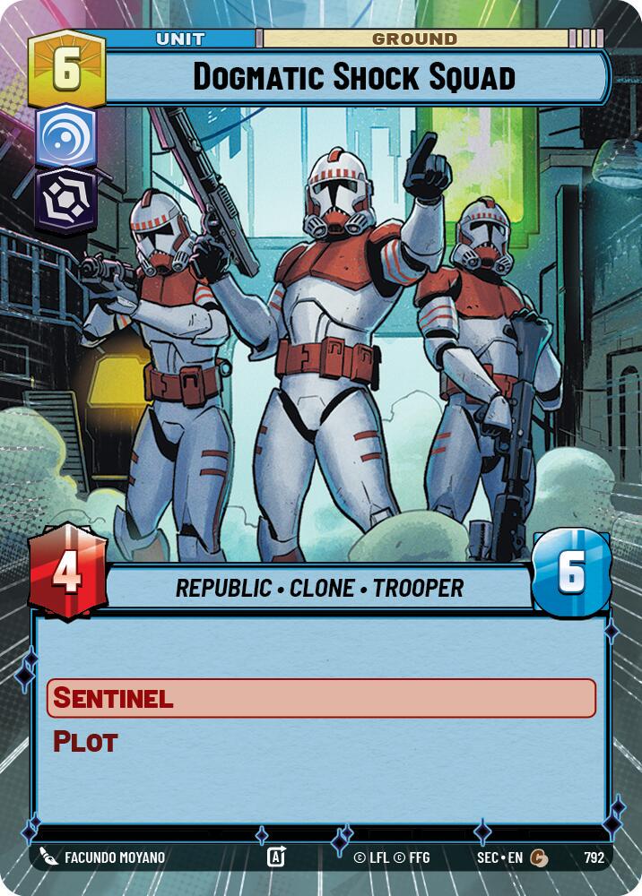 Dogmatic Shock Squad [Hyperspace Foil] #792