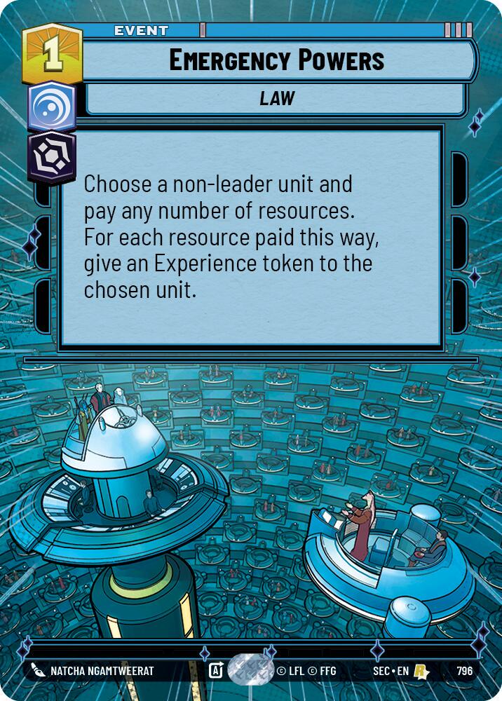 Emergency Powers [Hyperspace Foil] #796