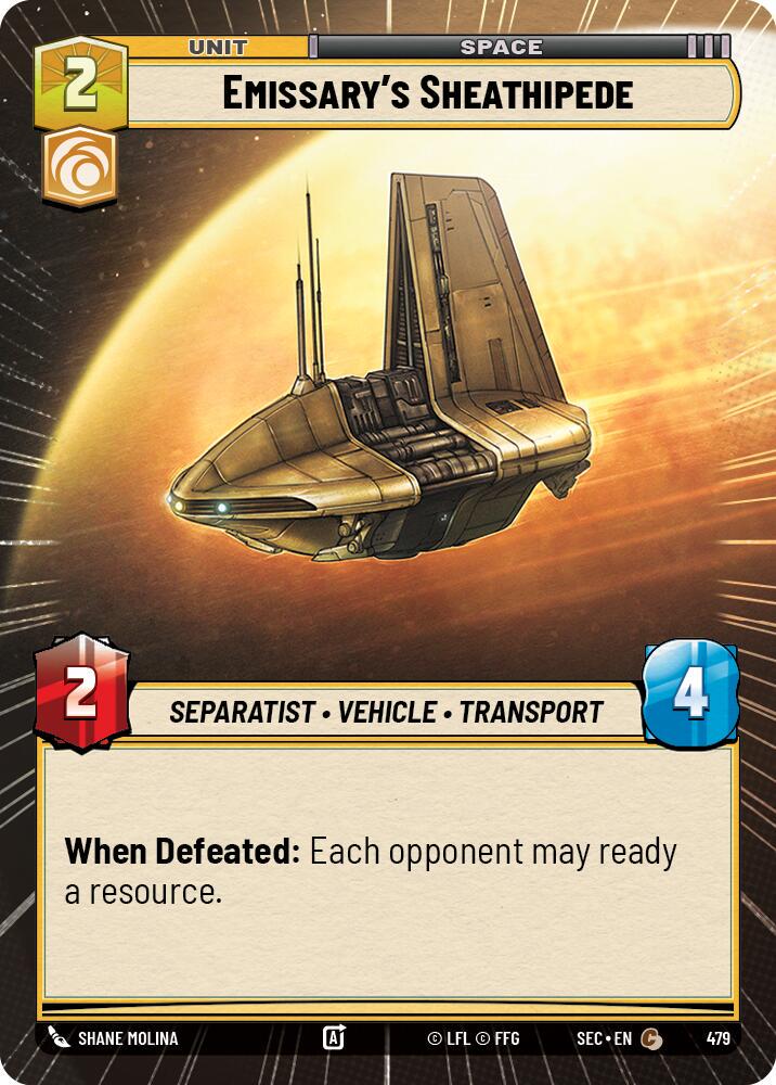 Emissary's Sheathipede [Hyperspace] #479