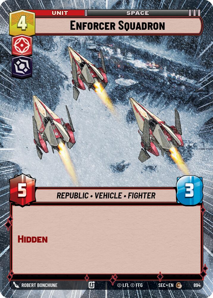 Enforcer Squadron [Hyperspace Foil] #894