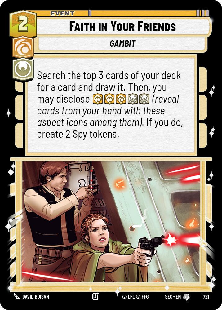 Faith in Your Friends [Foil] #721