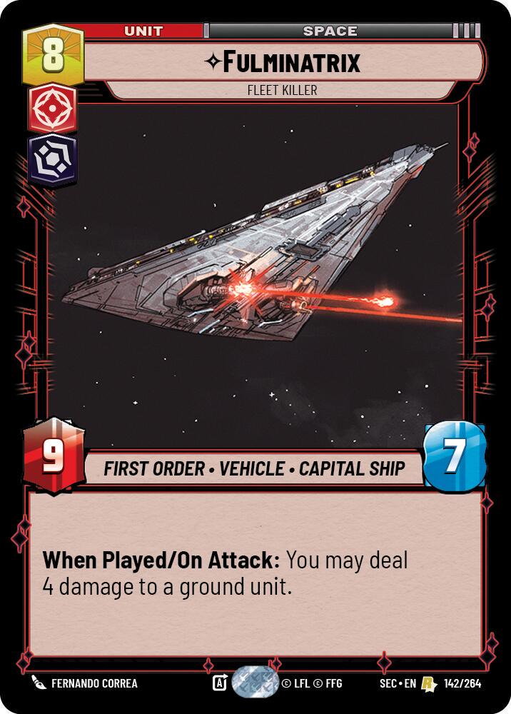 Fulminatrix - Fleet Killer #142