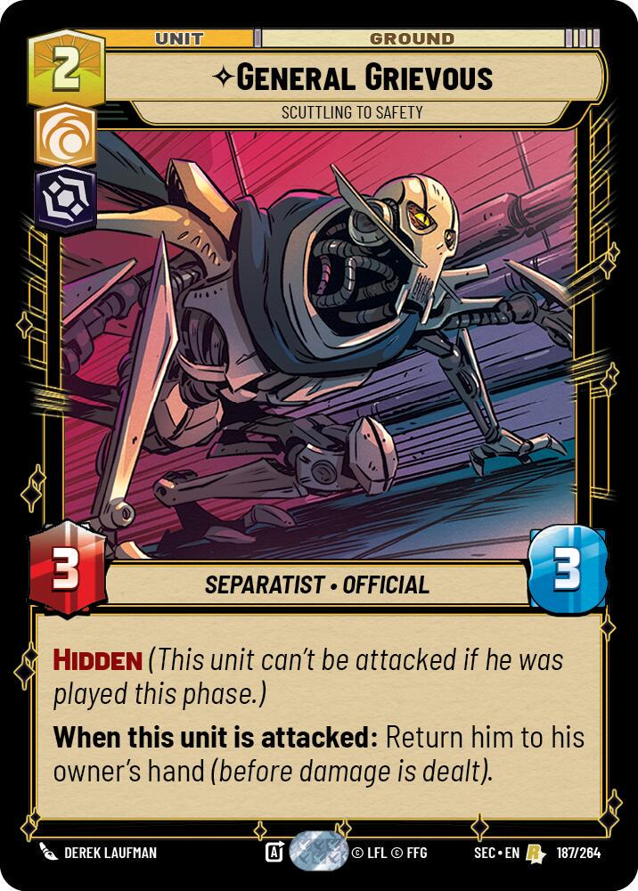 General Grievous - Scuttling to Safety #187