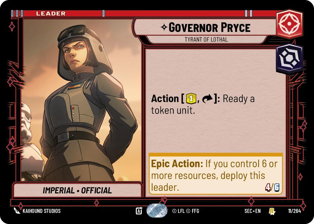 Governor Pryce - Tyrant of Lothal #11