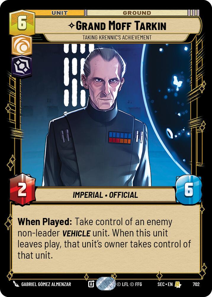 Grand Moff Tarkin - Taking Krennic's Achievement [Foil] #702