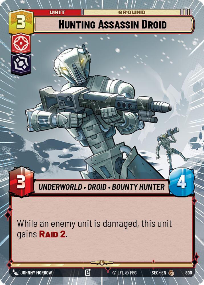 Hunting Assassin Droid [Hyperspace Foil] #890