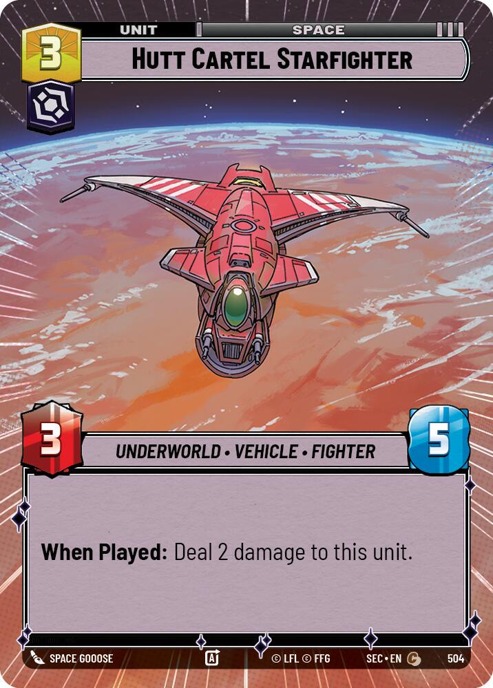 Hutt Cartel Starfighter [Hyperspace] #504