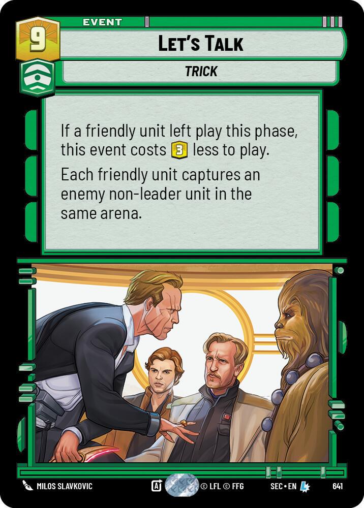Let's Talk [Foil] #641