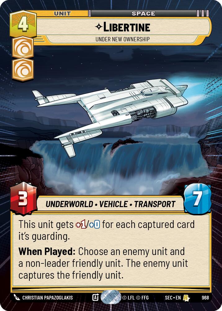 Libertine - Under New Ownership [Hyperspace Foil] #968