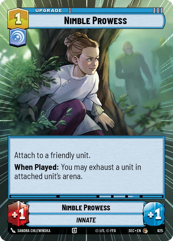 Nimble Prowess [Hyperspace Foil] #825