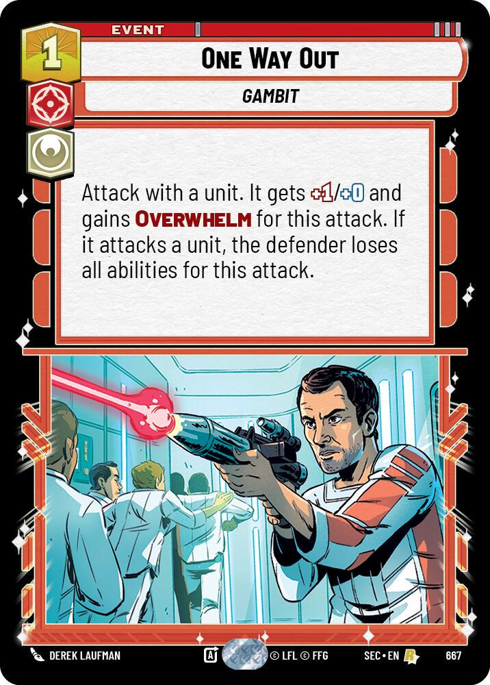 One Way Out [Foil] #667