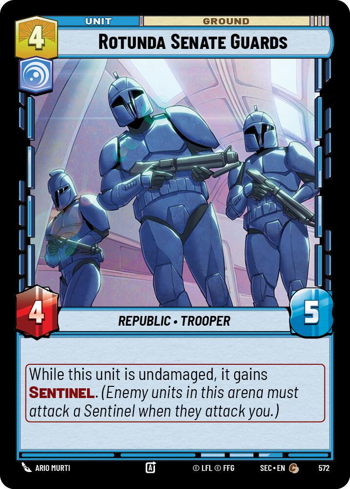 Rotunda Senate Guards [Foil] #572