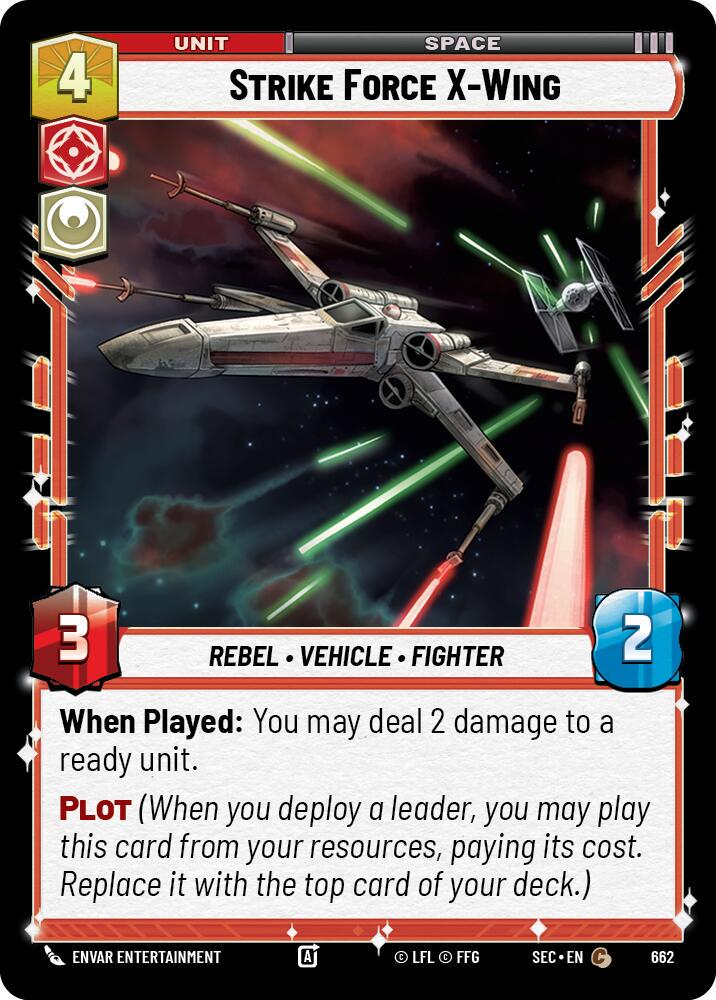 Strike Force X-Wing [Foil] #662