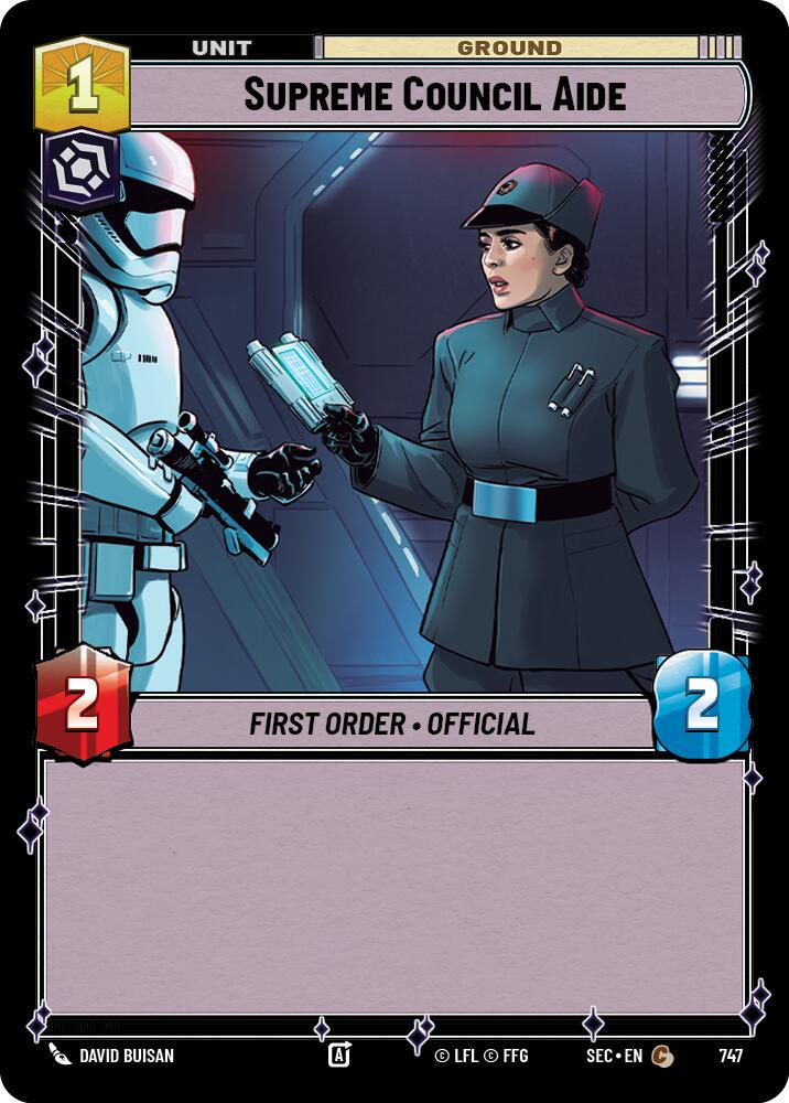 Supreme Council Aide [Foil] #747