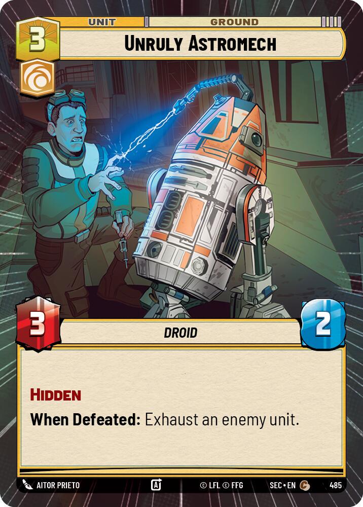 Unruly Astromech [Hyperspace] #485