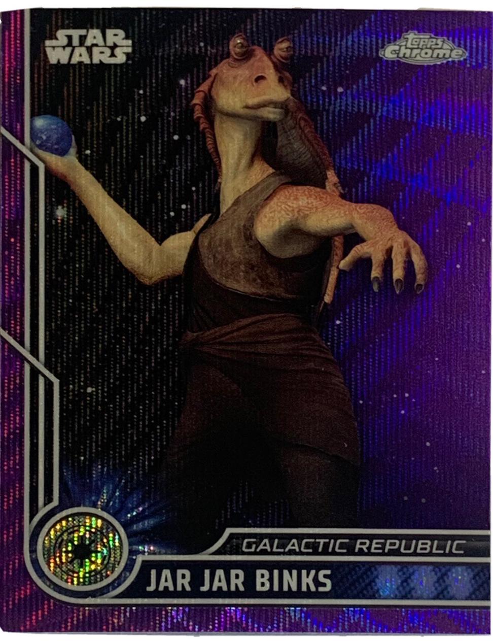 Jar Jar Binks [Purple Refractor] #61