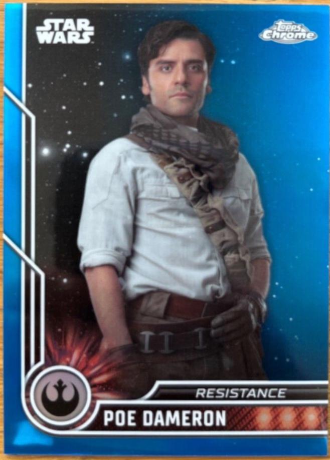 Poe Dameron [Blue Refractor] #67